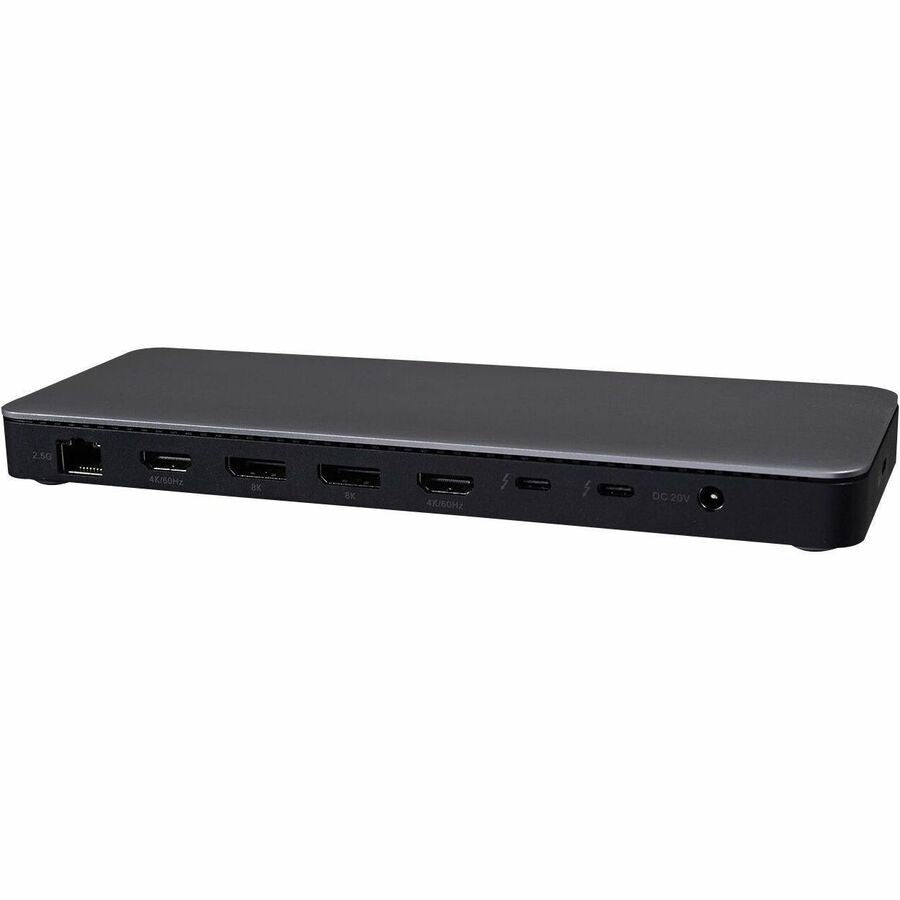 V7 Thunderbolt 4 Triple Alt Mode Display Docking Station - Memory Card Reader - SD microSD