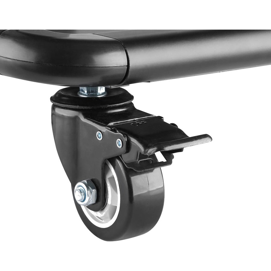 V7 Ultra Heavy Mobile TV Cart - Up to 60in to 105in Displays - 330lbs/150kg Capacity - Steel - 46.3 Length x 26.6" Width x 72.8" Height - Locking Casters" TVCART3