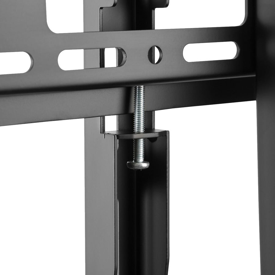 V7 Ultra Heavy Mobile TV Cart - Up to 60in to 105in Displays - 330lbs/150kg Capacity - Steel - 46.3 Length x 26.6" Width x 72.8" Height - Locking Casters" TVCART3