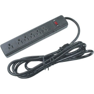VFI Mounted 6 Outlet 110V Power Bar With 10 Ft. Cord