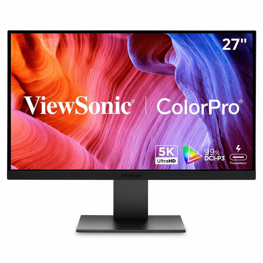 VIEWSONIC 27in ColorPro 5K IPS Monitor for Designers with Thunderbolt 4