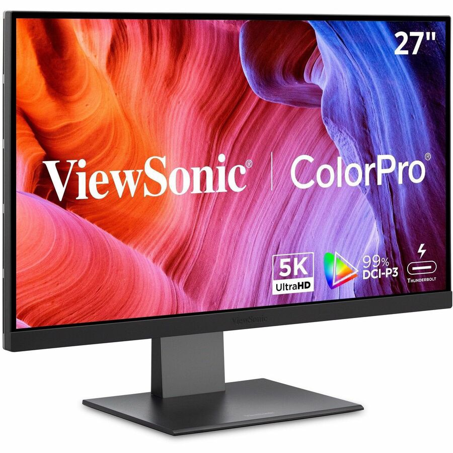 VIEWSONIC 27in ColorPro 5K IPS Monitor for Designers with Thunderbolt 4