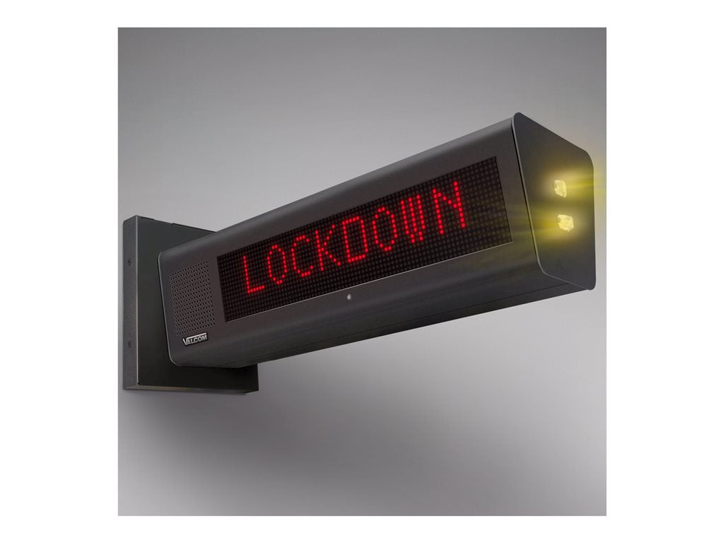 Valcom VL522BK-F - IP speaker - for PA system - PoE-Plus - black