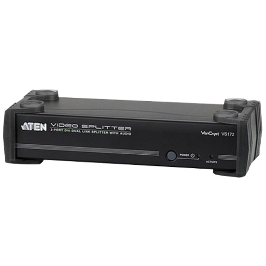 VanCryst 2-Port DVI Dual Link Splitter with Audio-TAA Compliant VS172