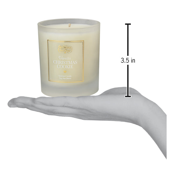Vanilla Christmas Cookie Candle