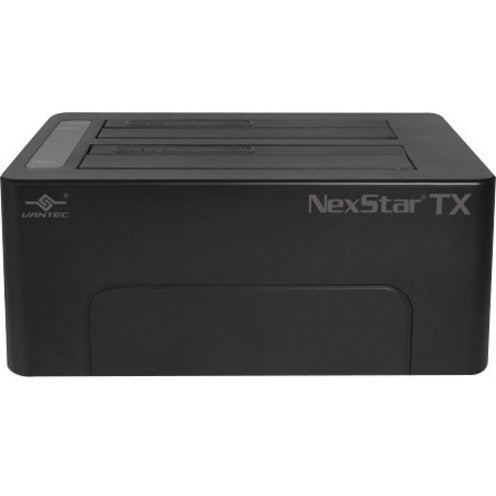 Vantec NexStar TX NST-D428S3-BK Drive Enclosure SATA/600 - USB 3.0 Type B Host Interface - UASP Support External