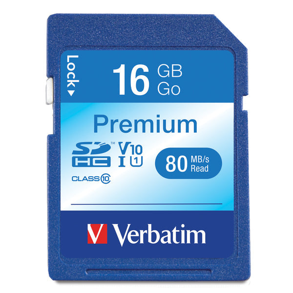 Verbatim 96808 Class 10 SDHC Card (16 GB)