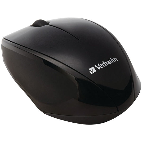 Verbatim 97992 Cordless Blue-LED Computer Mouse, Multi-Trac, 3 Buttons, 2.4 GHz