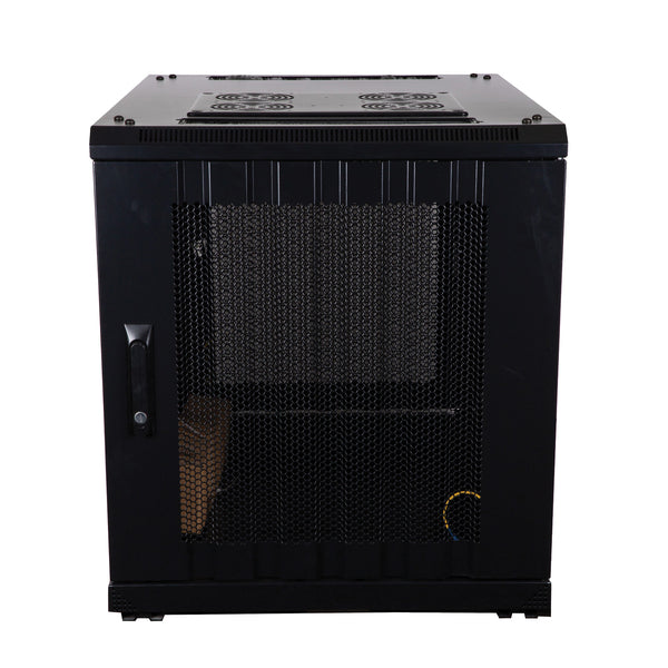 Vericom VC3-6812 SOHO/Remote Office Cabinet, Black (12U)