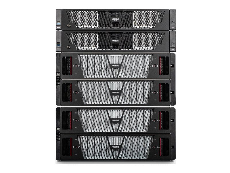 Veritas Access 3360 Appliance - Version A - hard drive array - 636.3 TB - 82 bays (SAS-3) - HDD 10 TB x 82 - Gigabit Ethernet, 35949-M5118