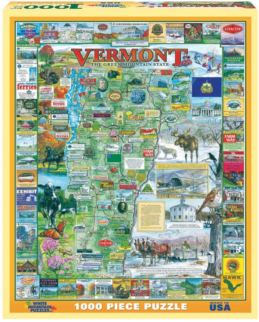 Vermont - 1000 Piece Jigsaw Puzzle