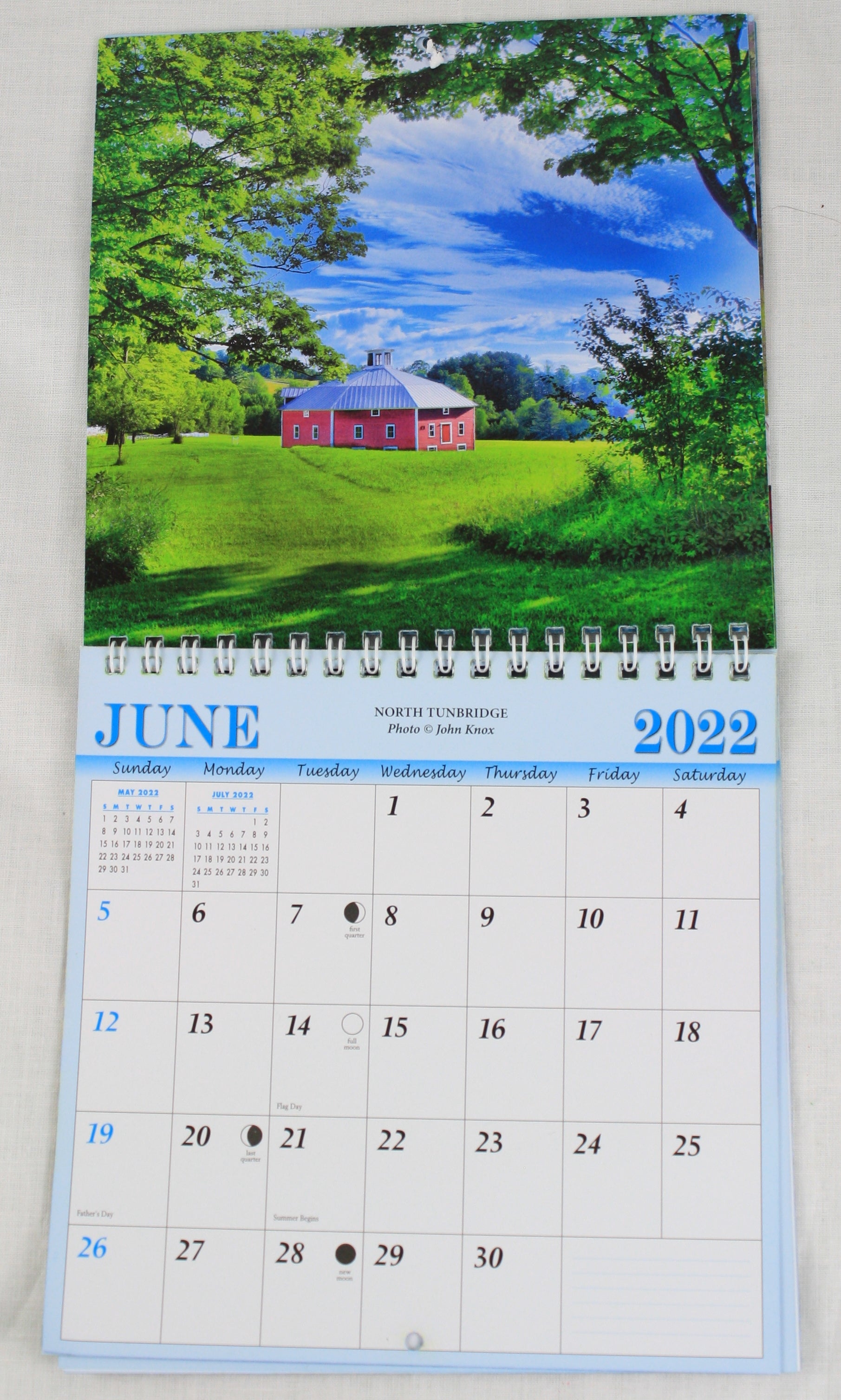 Vermont 2023 Mini Wall Calendar