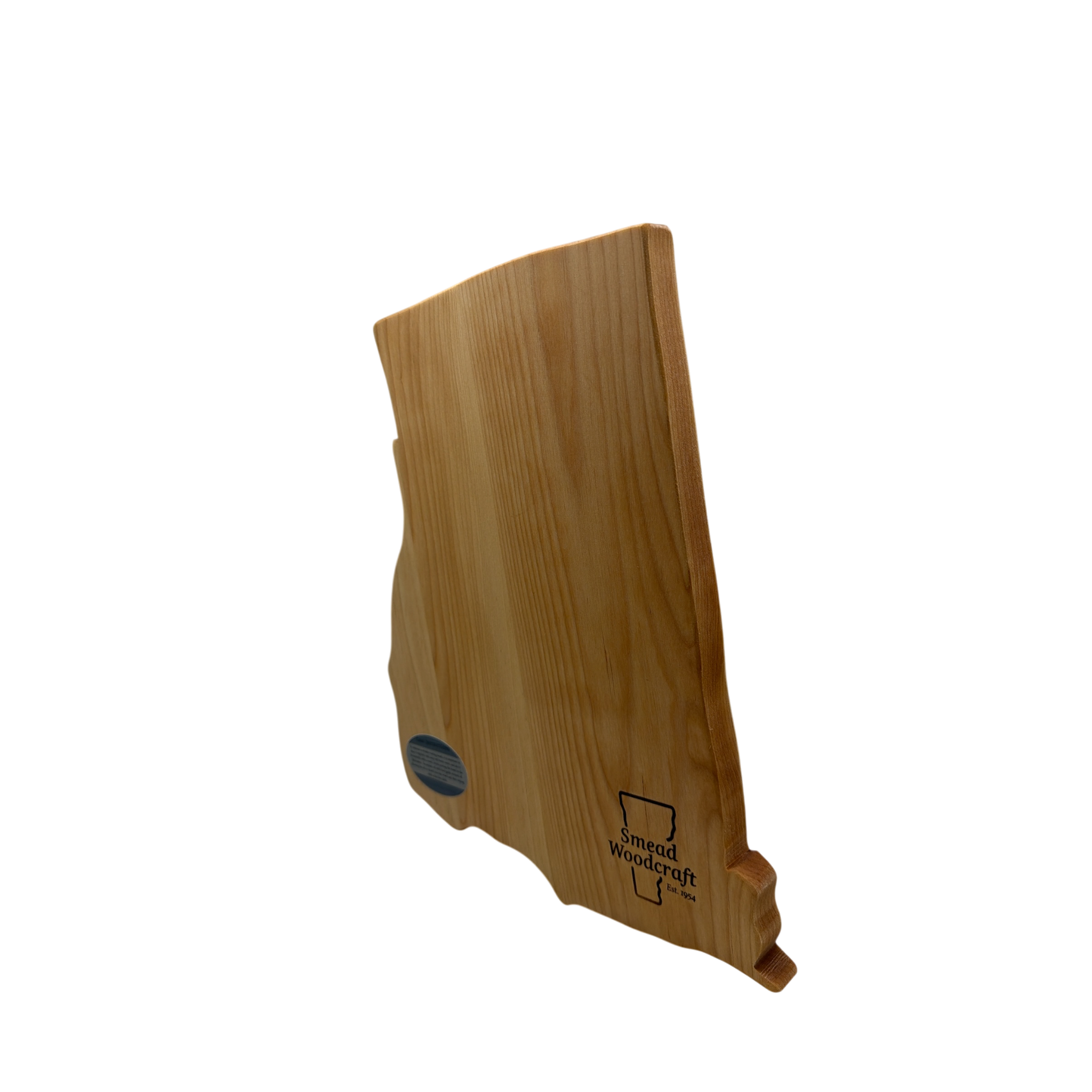 Vermont Artisan  Shape Of Rhode Island  Cutting Board