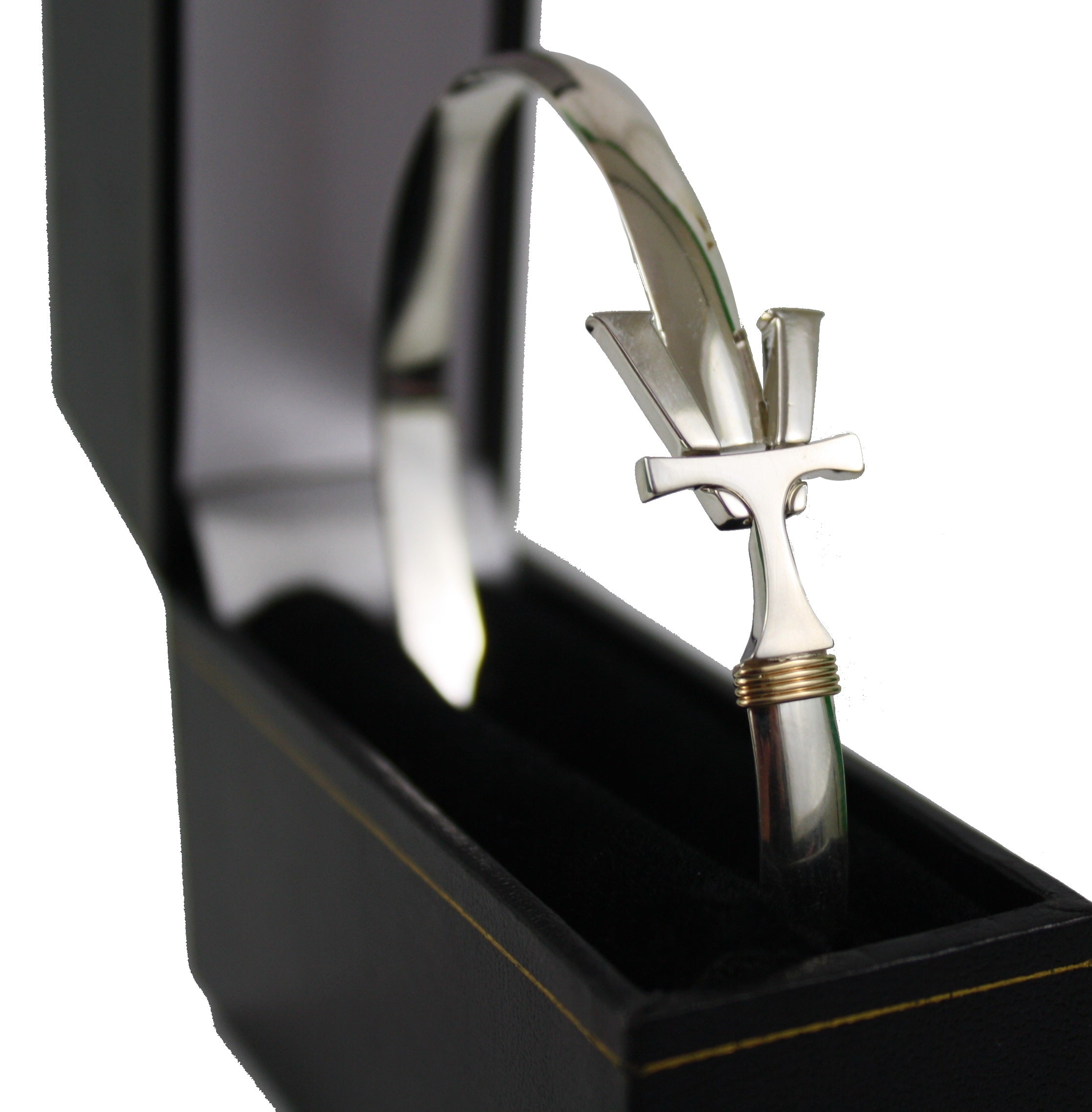 Vermont Hook Bracelet Silver - 6mm Band - 7 Inch