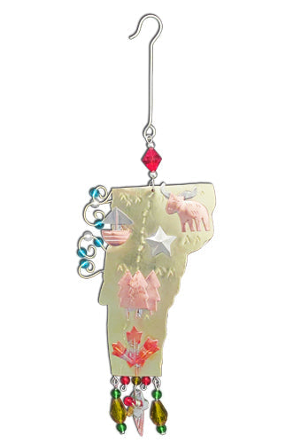 Vermont Icons Metal Ornament