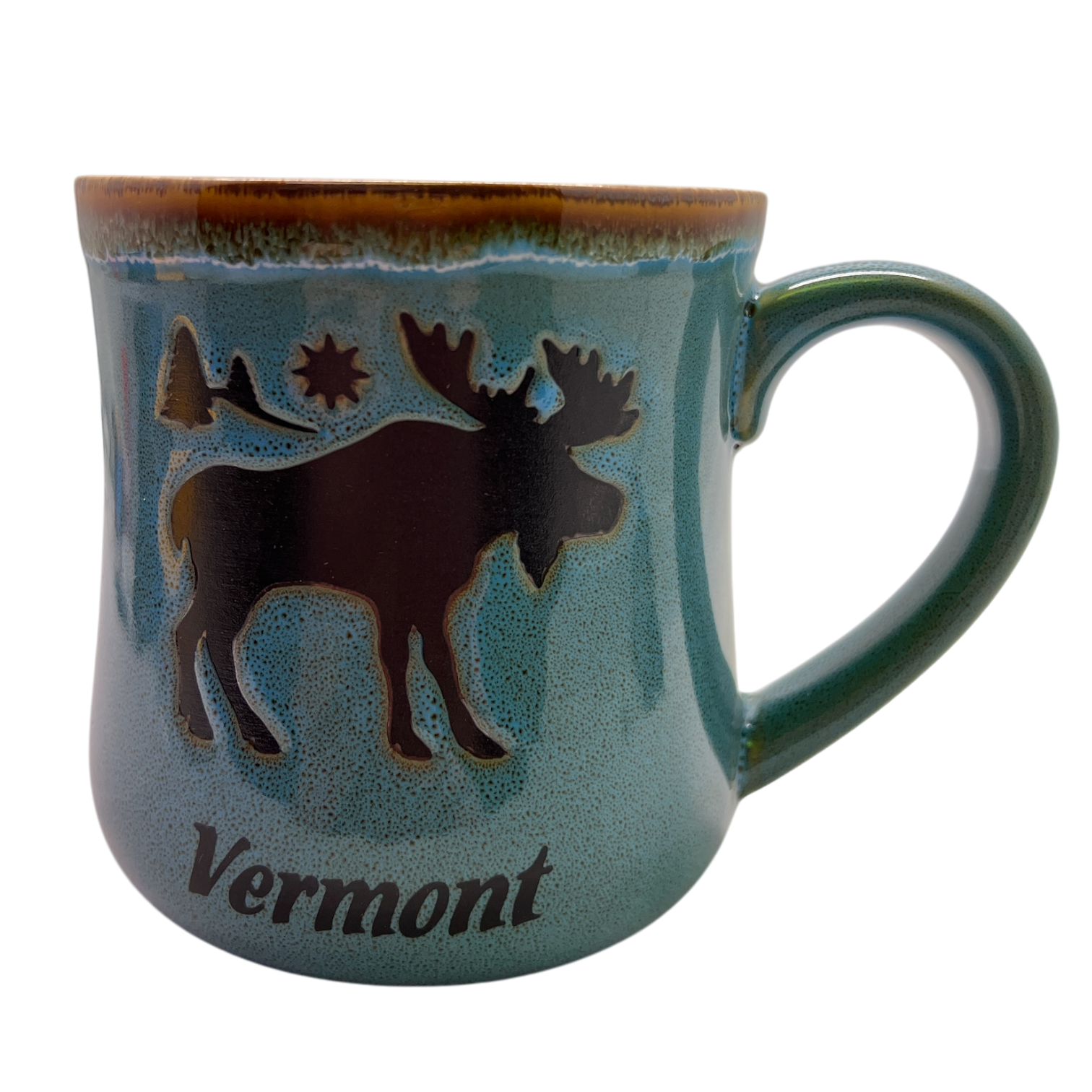 Vermont Moose Mug - Teal