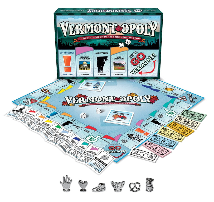 Vermont Opoly Board Game