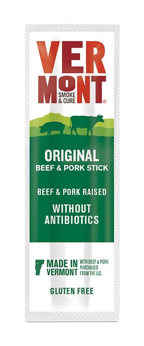 Vermont Smoke And Cure Original Beef and Pork Mini Go Packs