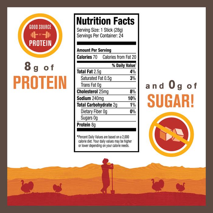 Vermont Smoke And Cure Pepperoni Turkey Stick