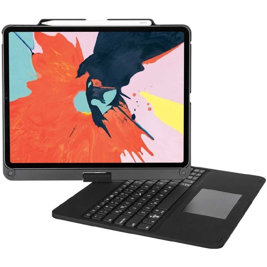 Targus VersaType THZ902US Keyboard/Cover Case for 12.9 Apple iPad Pro (5th Generation)