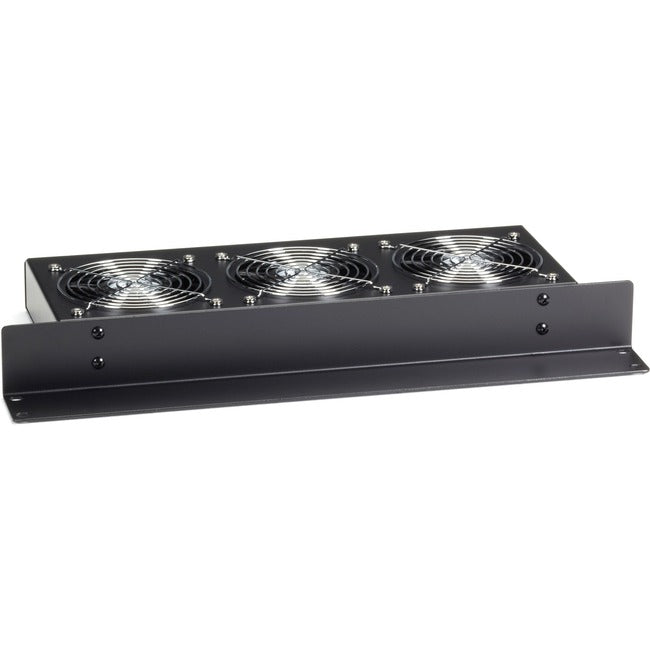 Vertical Mount Rackmount Fan Tray - 1U, 19", (3) Fans, Gsa, Taa