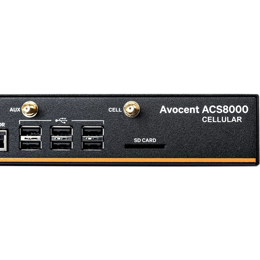 Vertiv Avocent ACS8000 Serial Console 8 port | Dual AC Power | AT&T+Verizon ACS8008-NA-DAC-400