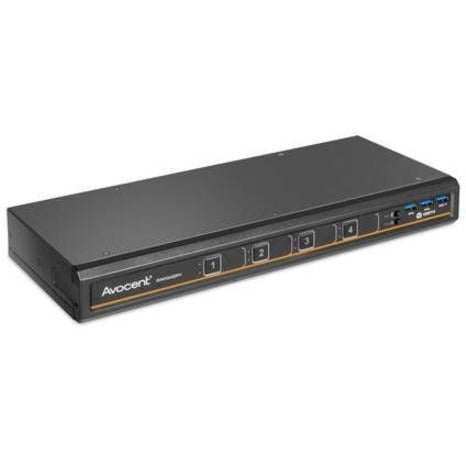 Vertiv Avocent Commercial MultiViewer KVM Switch | 4 port | Dual AC Power SVMV240DPH-400