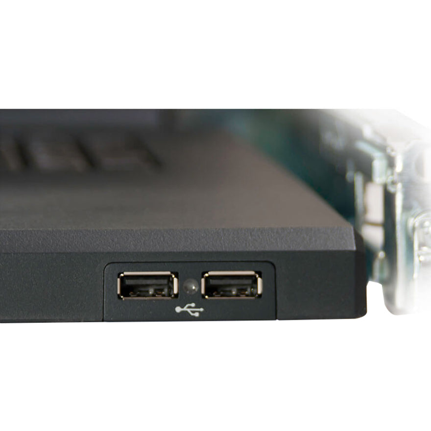 Vertiv Avocent Lra Rack Console 18.5" Lcd Widescreen,16-Port, Keyboard With Touchpad