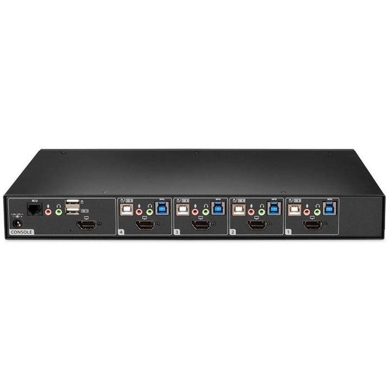 Vertiv Avocent SwitchView Desktop KVM | 4 Port | Single Head | Universal Connector | TAA C
