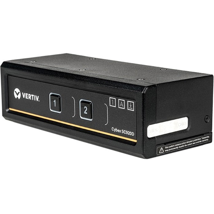 Vertiv Cybex SC900 Secure Desktop KVM| 2 Port Dual-Head| DisplayPort| TAA SC920D-001