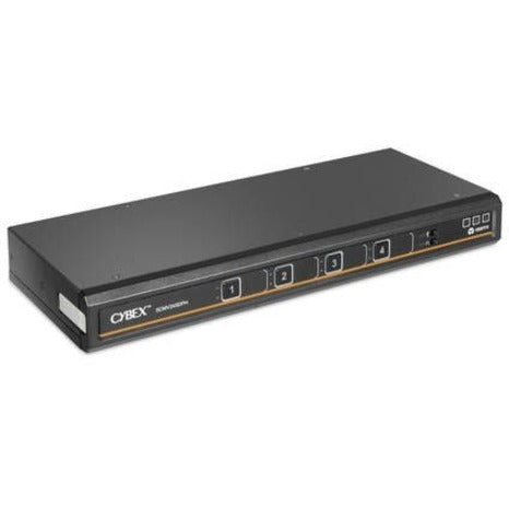 Vertiv Cybex Secure MultiViewer KVM Switch 4 Port - NIAP Approved UHD 4K | TecisOft SCMV245DPH-400