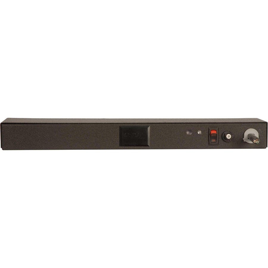 Vertiv Geist 29106 Basic PDU 20A 120V 1U Rack-Mount 10 NEMA 5-20R - Horizontal Power Distribution Unit | Tecisoft