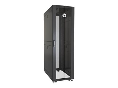 Vertiv VR VR3100-007 - Rack cabinet - black, RAL 7021 - 42U - 19",Vertiv VR VR3100-007 - rack - 42U"