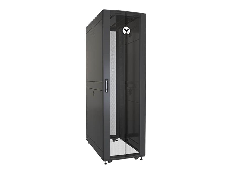 Vertiv VR VR3157-005 - Rack cabinet - black, RAL 7021 - 48U - 19",Vertiv VR VR3157-005 - rack - 48U"