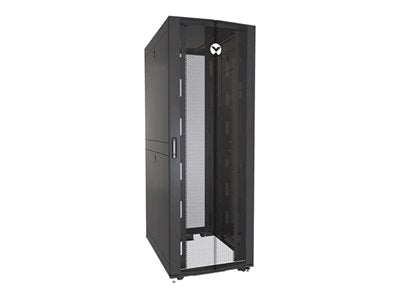 Vertiv VR VR3307-002 - Rack cabinet - no front door, no rear door - black, RAL 7021 - 48U - 19",Vertiv VR VR3307-002 - rack -