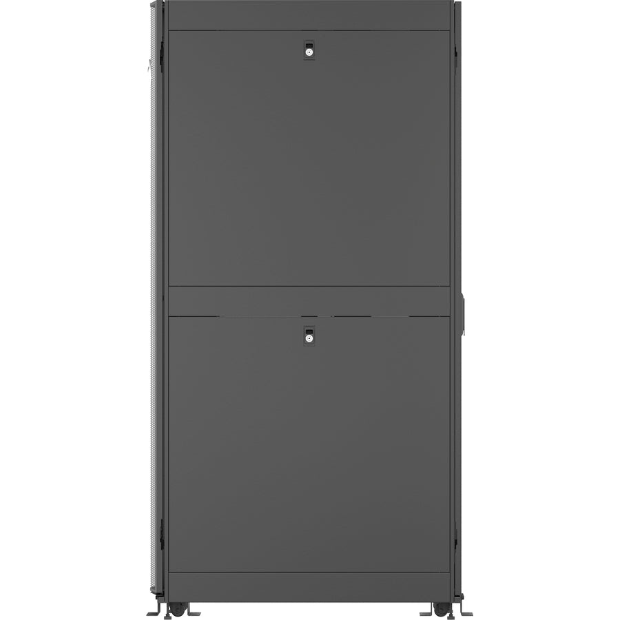 Vertiv Vr3157Sp Rack Cabinet 48U Freestanding Rack Black, Transparent