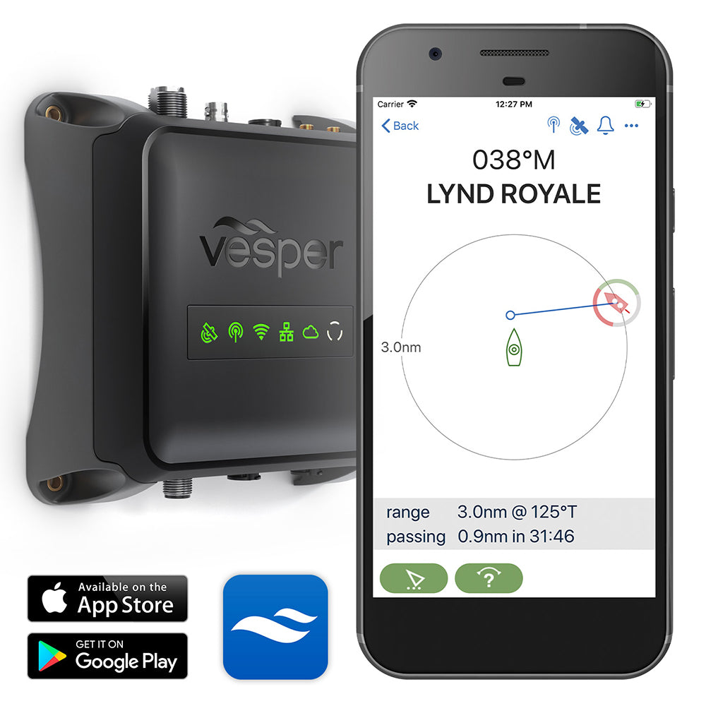 Vesper Cortex M1- Full Class B SOTDMA SmartAIS Transponder w/Remote Vessel Monitoring -