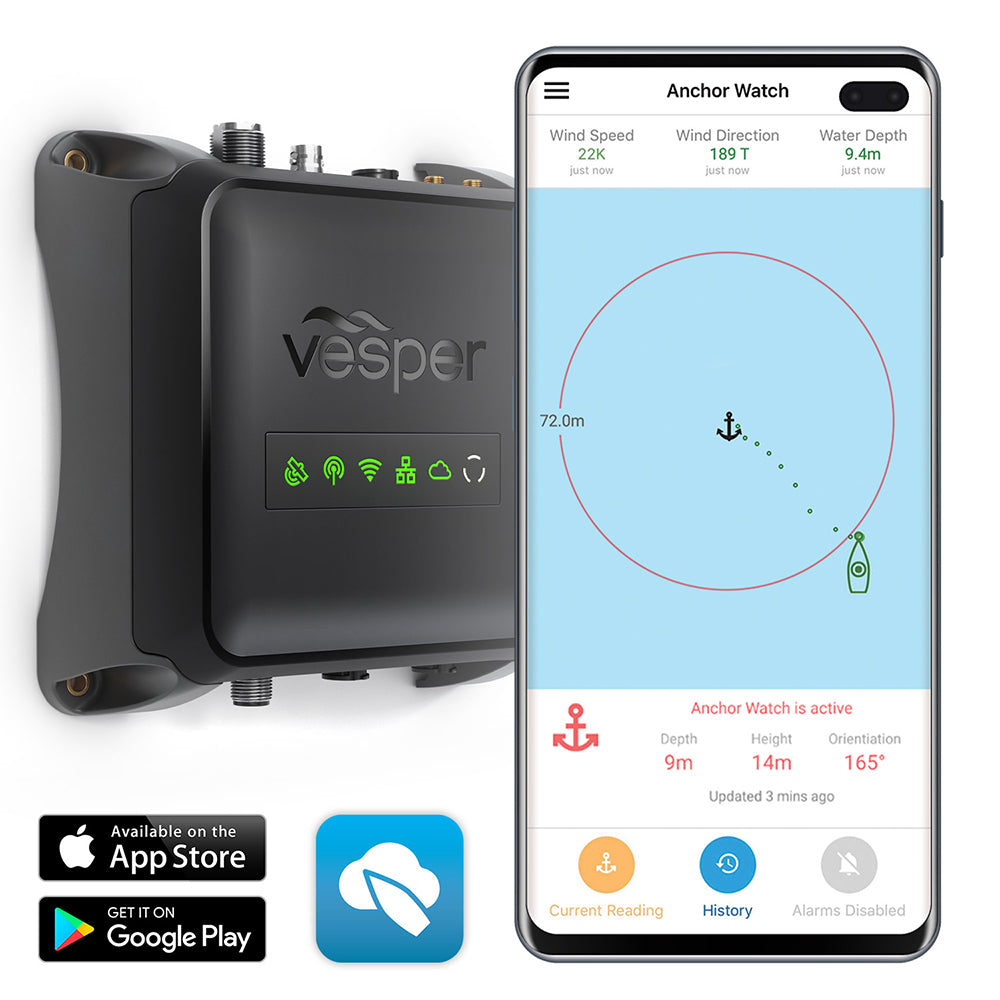 Vesper Cortex M1- Full Class B SOTDMA SmartAIS Transponder w/Remote Vessel Monitoring -