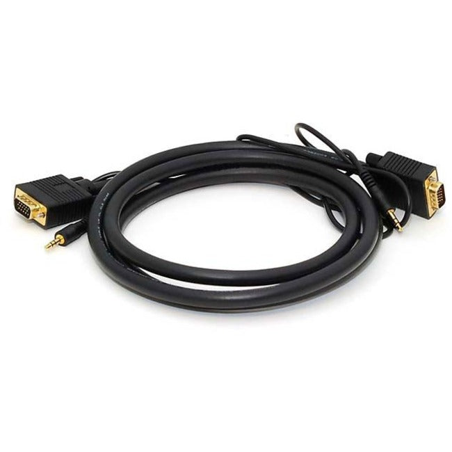 Vga Hd15 M/M Cable W/Audio 6Ft