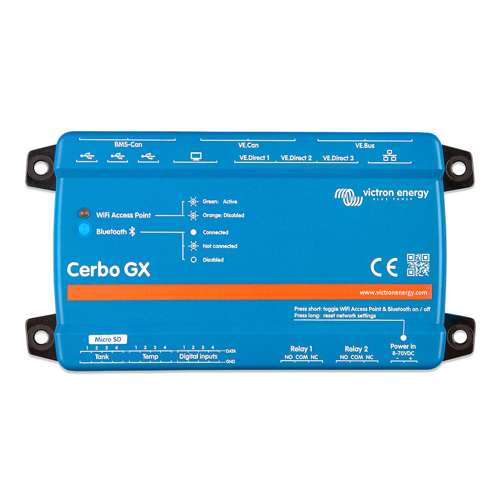 Victron Cerbo GX Communications Center w/ BMS-CAN Port, Tank Level Inputs, Digital Inputs,