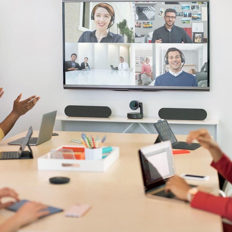Video Conferencing Camera System - Logitech Rally Plus 4K UHD PTZ Conference Room | Tecisoft 960-001398