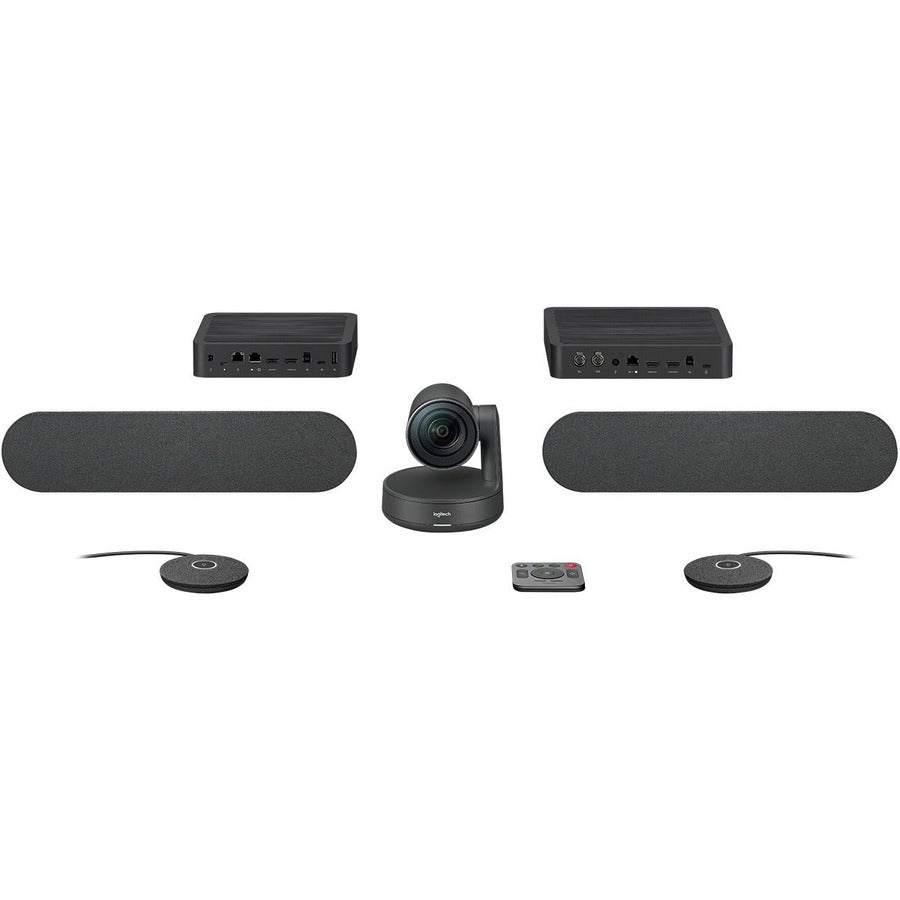 Video Conferencing Camera System - Logitech Rally Plus 4K UHD PTZ Conference Room | Tecisoft 960-001398