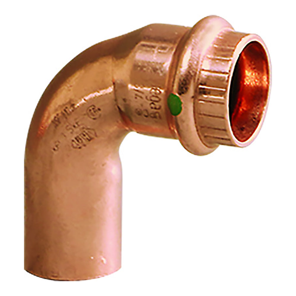 Viega Propress 1/2" - 90&deg; Copper Elbow - Street/Press Connection - Smart Connect