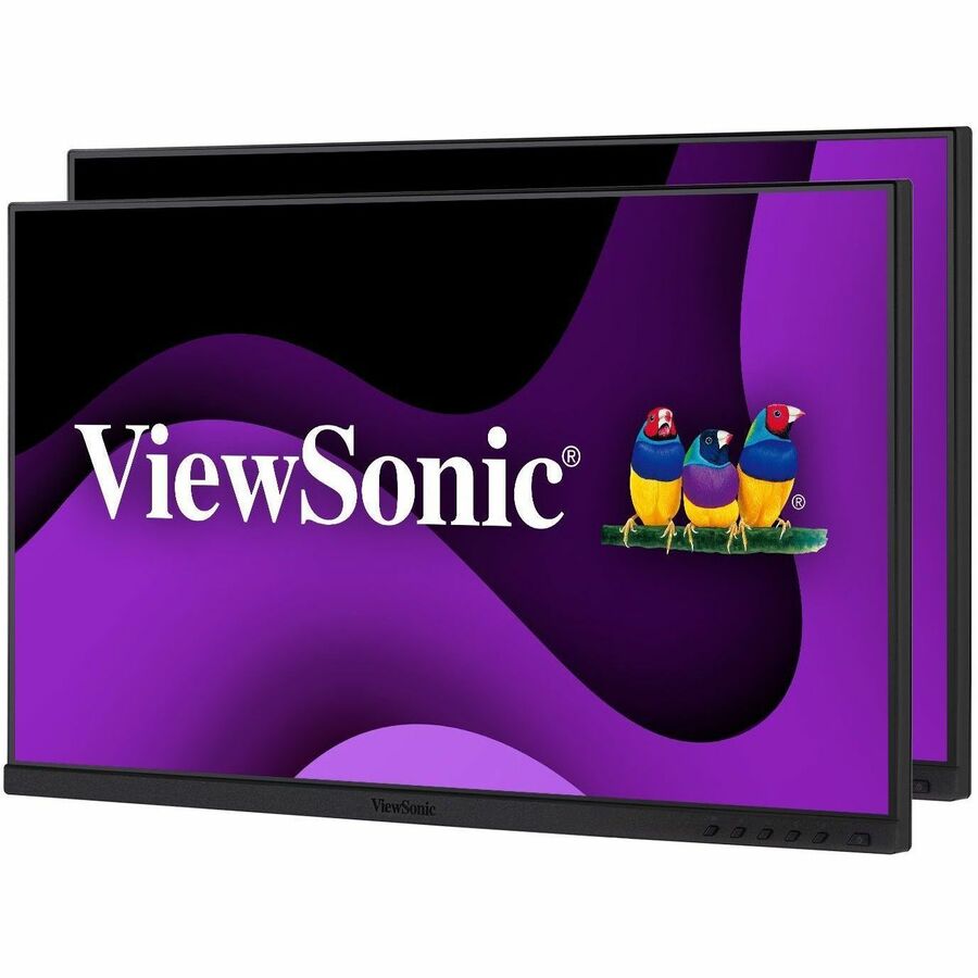 ViewSonic 24" Dual Monitor Pack - 1080p IPS Display Set Head-Only Version | ViewSonic VG2448A-2_H2