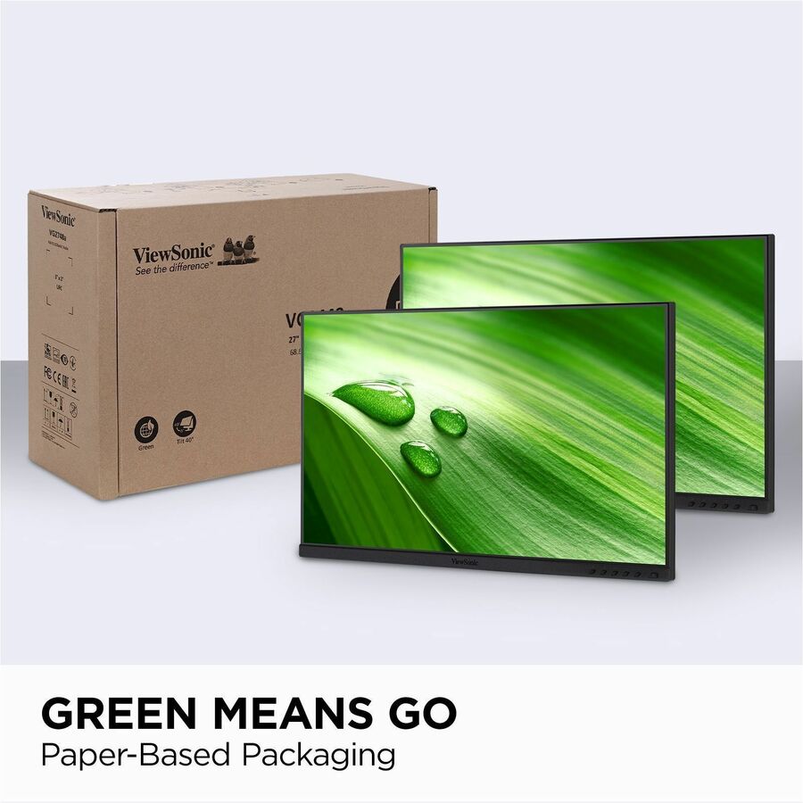 ViewSonic 24" Dual Monitor Pack - 1080p IPS Display Set Head-Only Version | ViewSonic VG2448A-2_H2