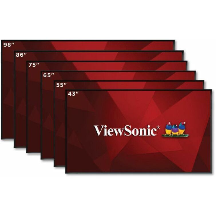 ViewSonic 55in 4K OS-Free Commercial Display 500 Nits CDE55G3