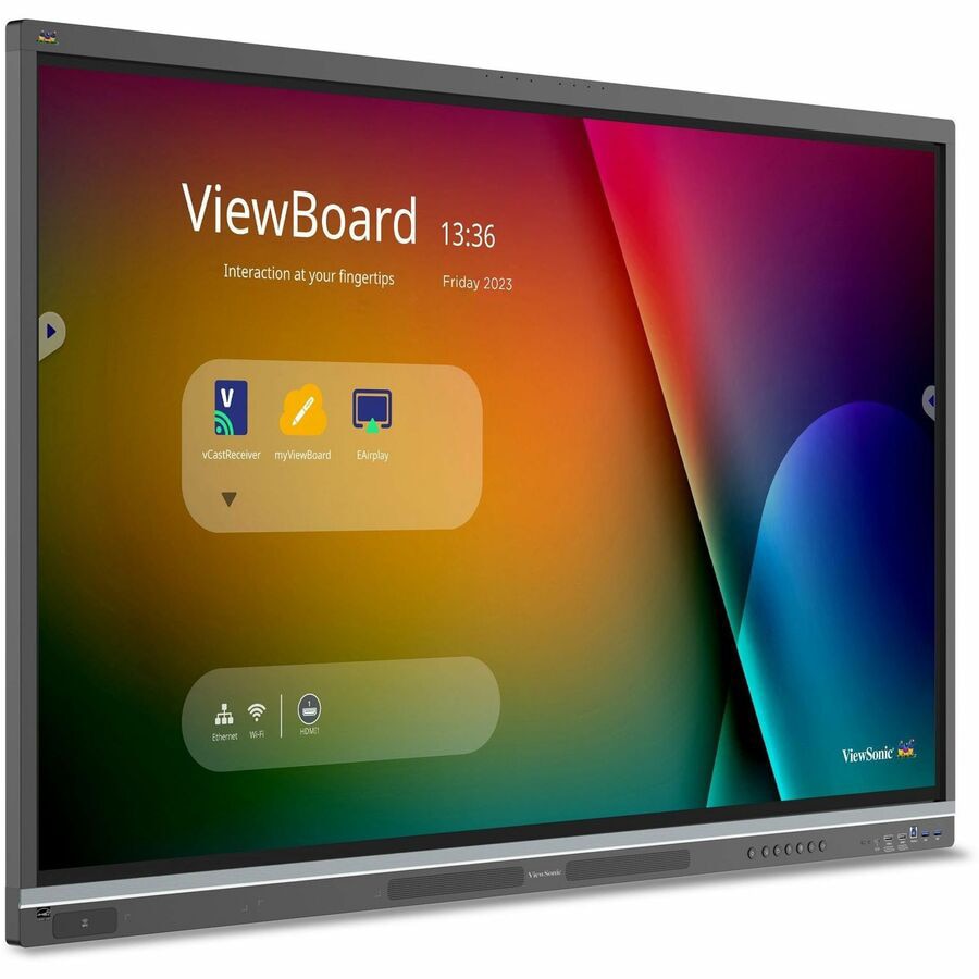 ViewSonic 55in 4K Touch ViewBoard IFP5551 for Classrooms & Meetings