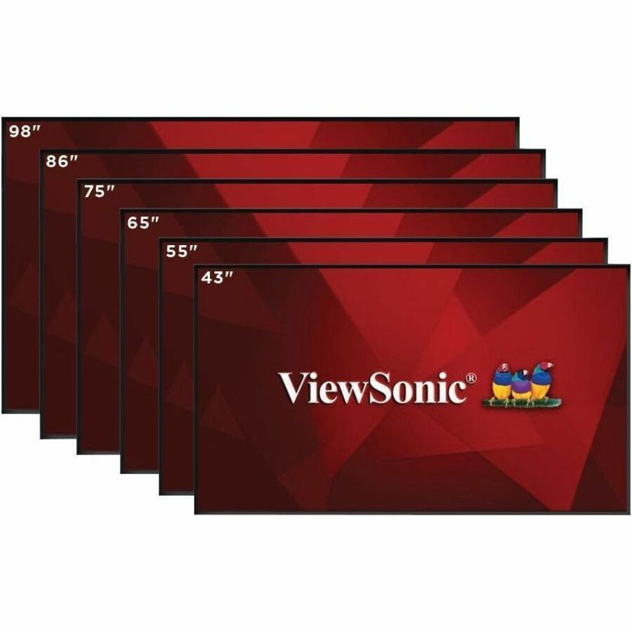 ViewSonic CDE75G3 75" 4K OS-Free Commercial Display 500 Nits
