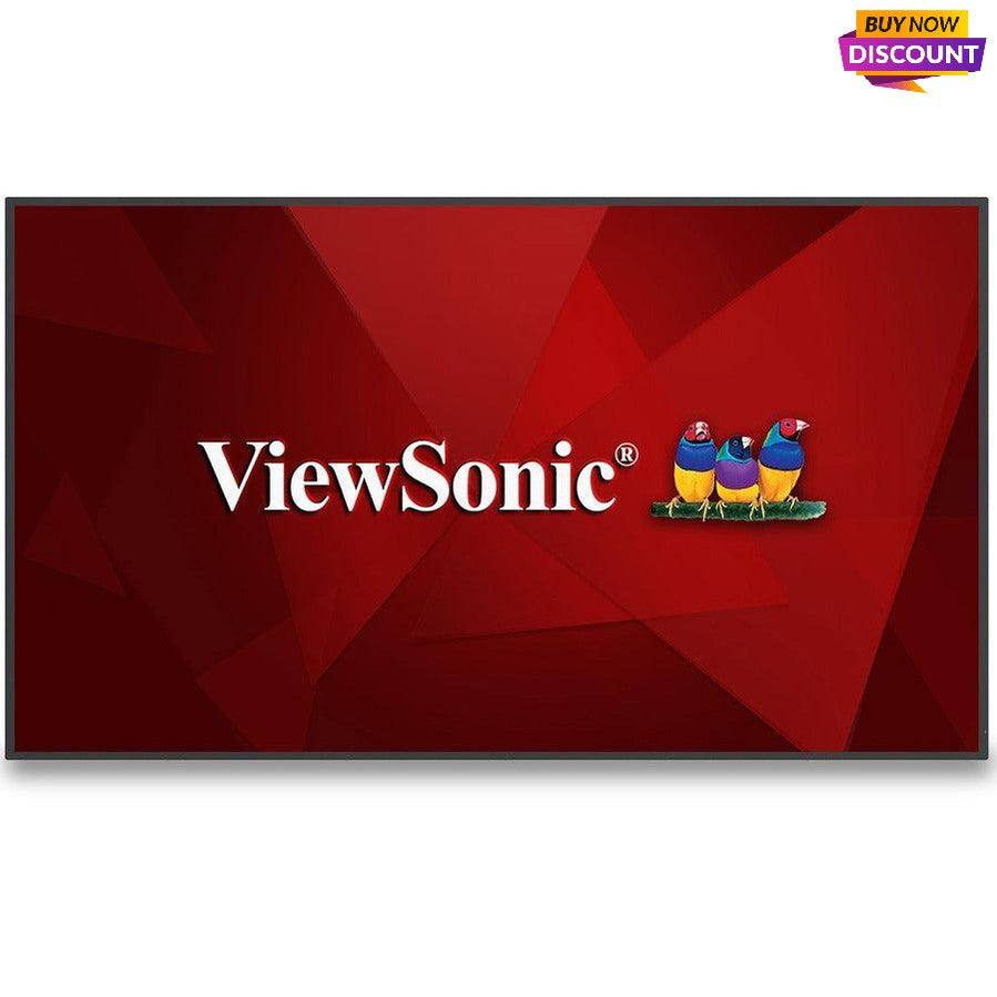 ViewSonic CDE8630 86 Inch 4K Commercial Display - Digital Signage | TechSoft