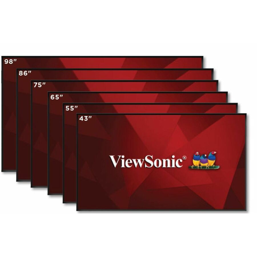 ViewSonic CDE86G3 86" 4K OS-Free Commercial Display 500 Nits
